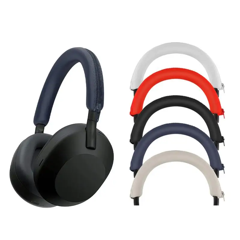 Funda protectora de silicona para auriculares Sony WH-1000XM5, funda protectora para auriculares XM5