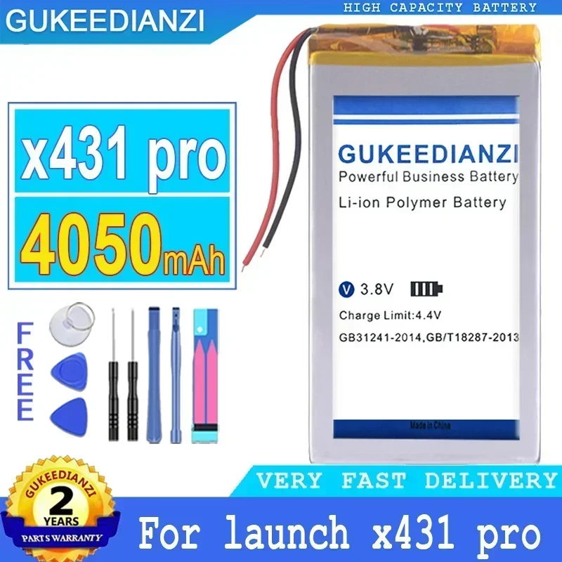 4050mAh X431 Pro High Capacity Mobile Phone Replacement Battery For Launch X431Pro