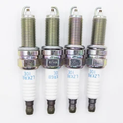 4pcs 18858-10090 LZKR6B10E Normal Spark Plug For Hyundai I30 Kia Rio 2012 2017 Elantra Pride 18858 10090 LZKR6B-10E 1885810090