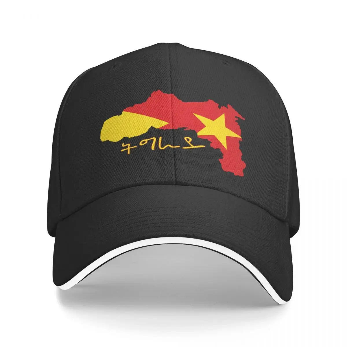 Tigray Region Map Flag 733 Hat Men Cap Male Summer Hat Cap For Women Baseball Cap For Men Man Hat Baseball Cap