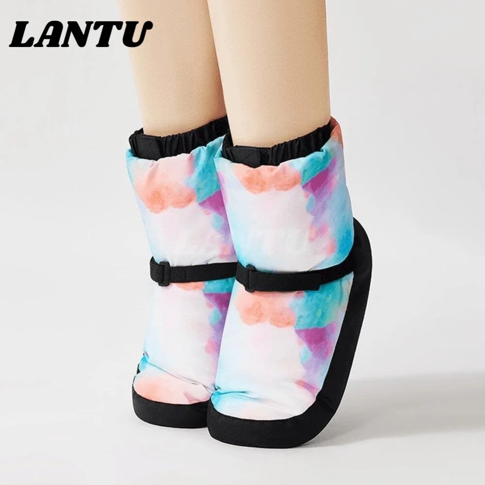 Winter Essential Dance & Yoga Warm Shoes Must-Have Non-Slip Lightweight Foldable No Bulky Warm Lining for Studio Home Practice