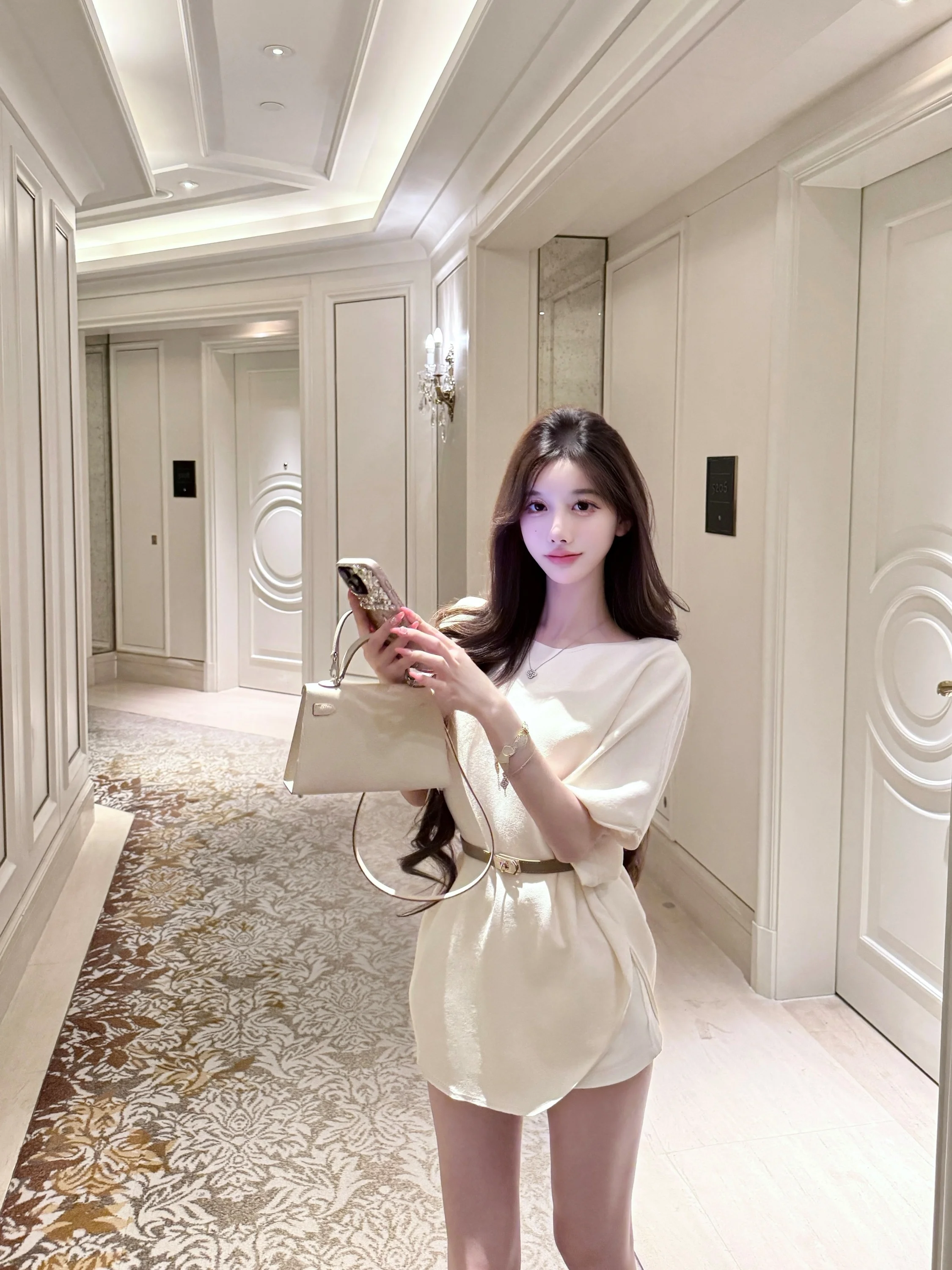 

Qiauuu повседневный вязаный топ «летучая мышь» женский летний свободный топ с мясом для похудения персональный повседневный топ из полиэфирного волокна