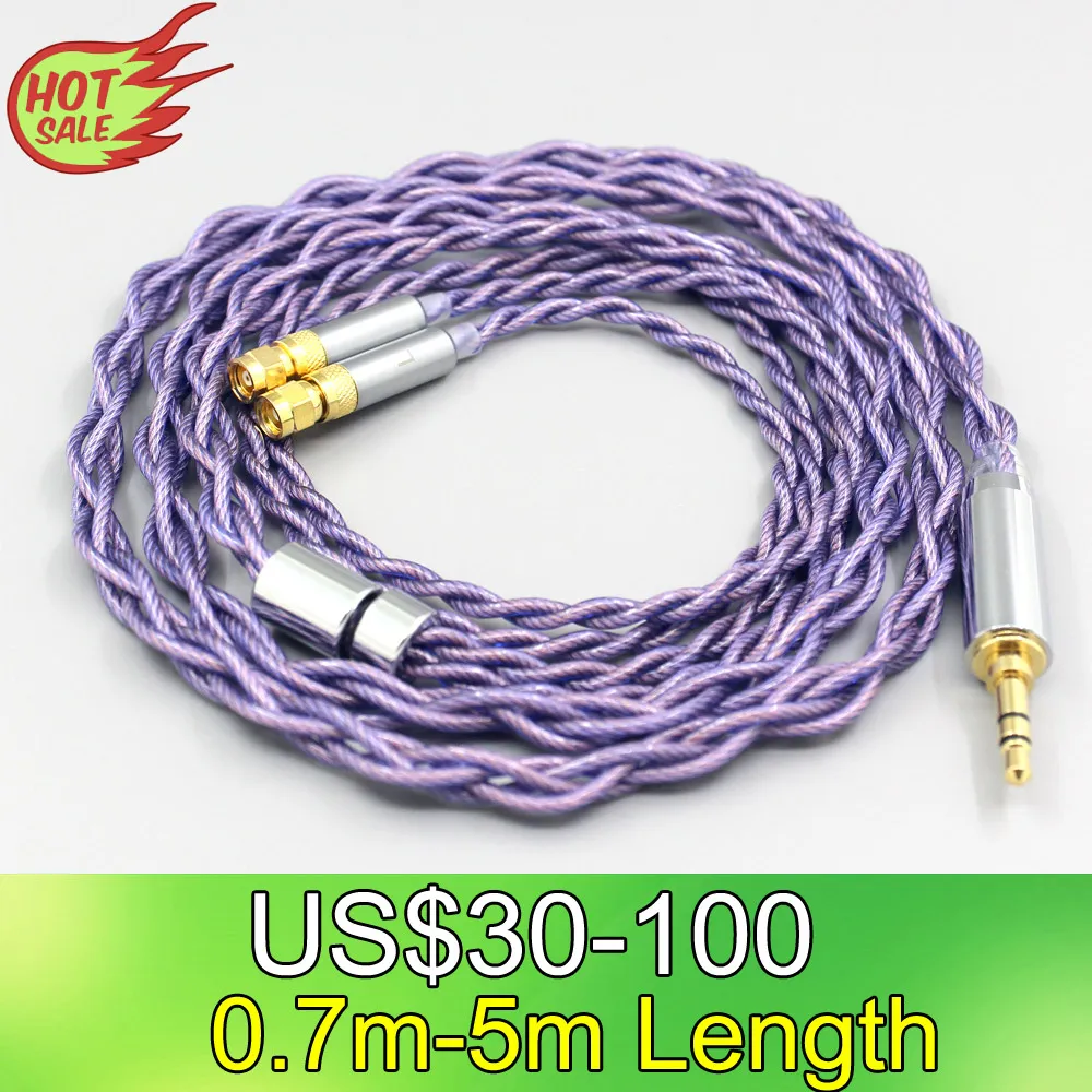 

Type2 1.8mm 140 cores litz 7N OCC Headphone Earphone Cable For HiFiMan HE400 HE5 HE6 HE300 HE4 HE500 HE6 LN007867