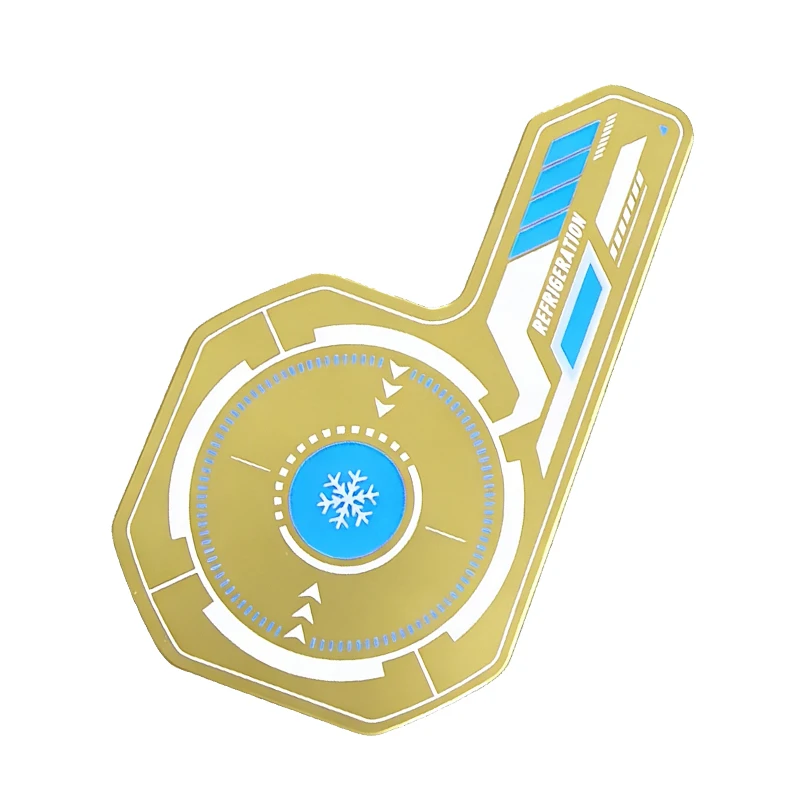 Yellow Magnetic Cooling Sticker High Thermal Conductivity Heat Spreader Pad for Phone Cooler Game Heat Dissipation