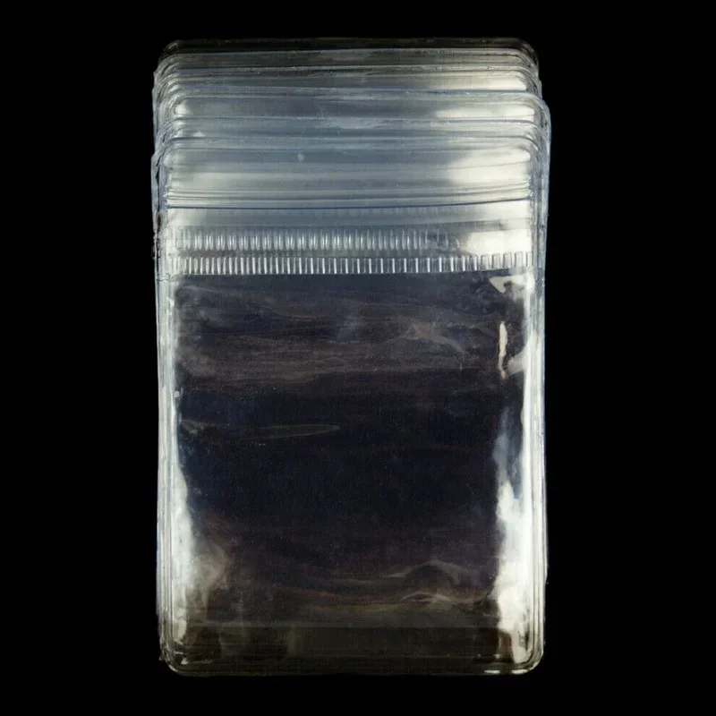 Thick Clear Zip Lock Ziplock Storage Bags Heavy-Duty Transparent Plastic Zip Package Small Jewelry Packing Reclosable Poly Bag