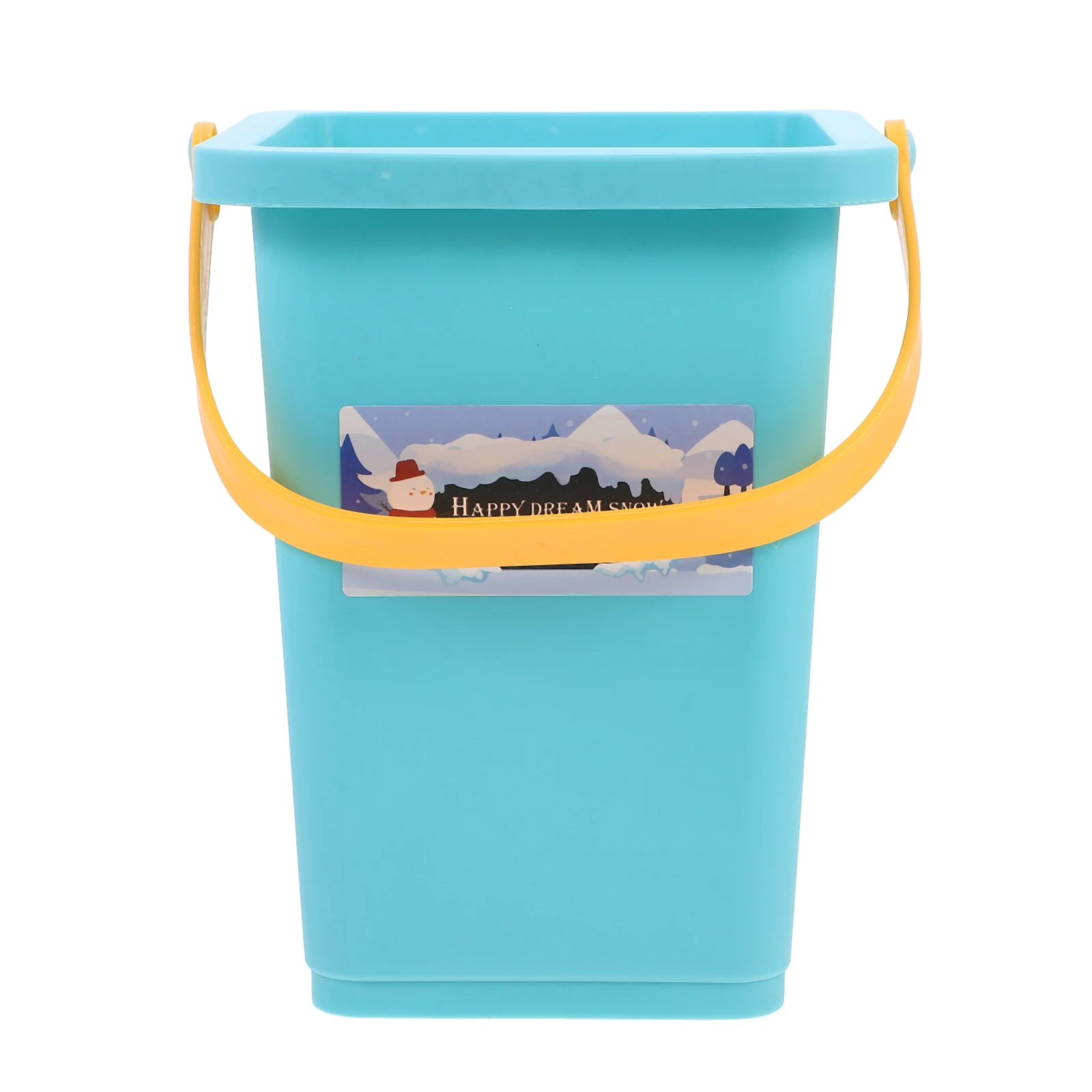 

Ice Barrel Bucket with Handle Sky-blue Pp Large Capacity Beverage Storage Child