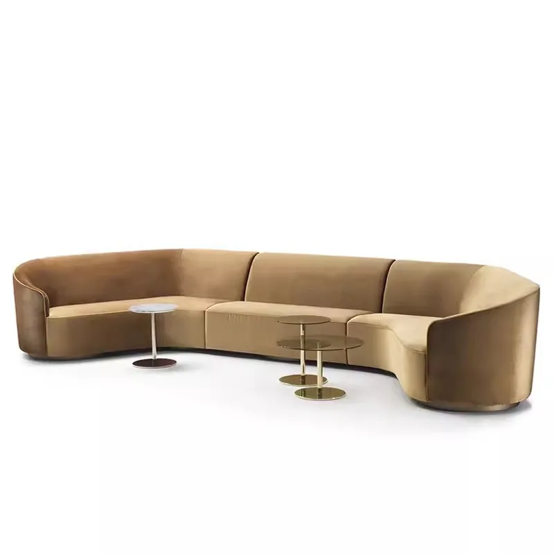 Negotiate special-shaped creative combination geometric styling designer office store hotel sofa, business hotel sofa