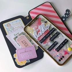 Cell Phone Shaker and Cover Metal Cutting Dies for DIY Scrapbooking Album Paper Cards Decorative Crafts Embossing Die Cuts New
