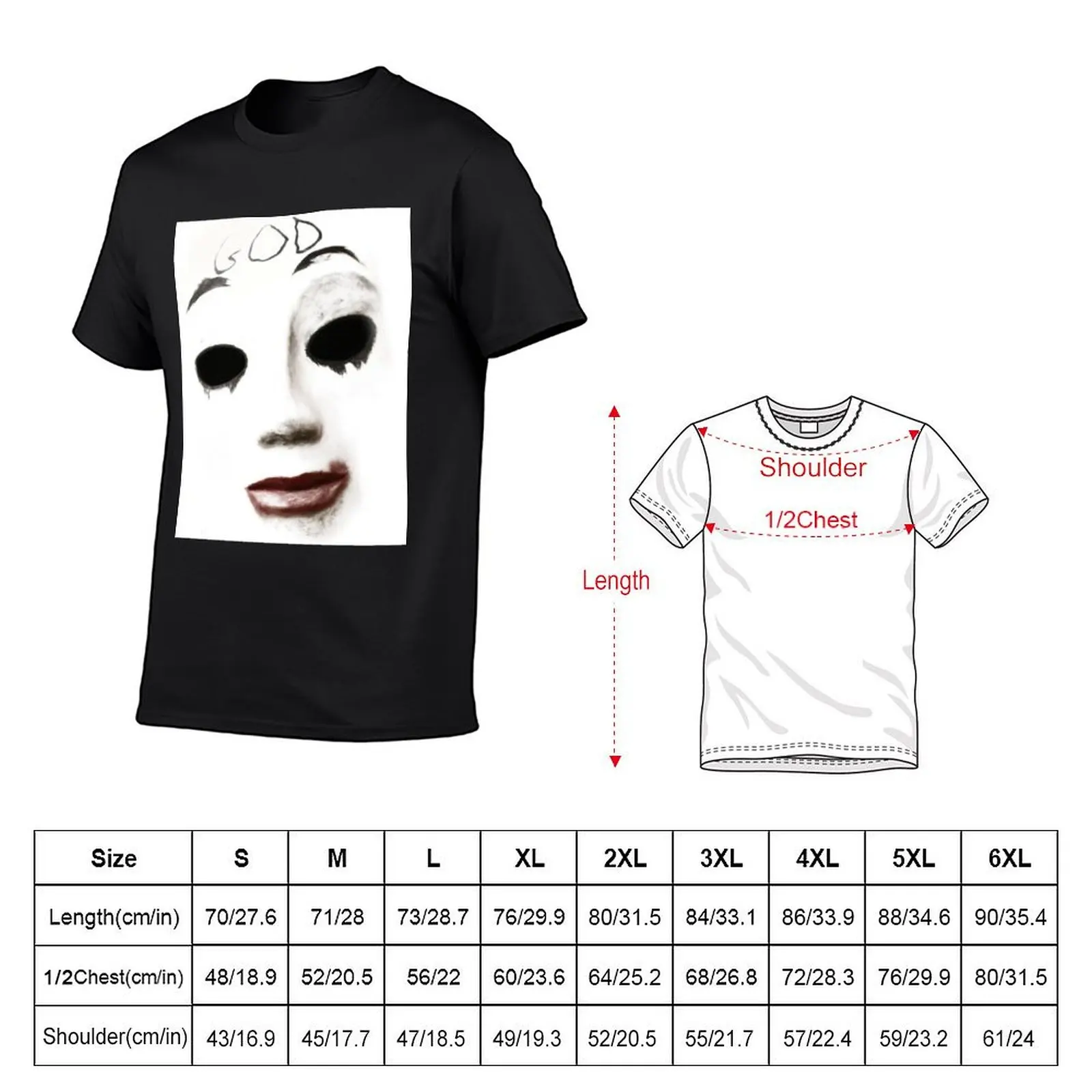 The Purge ' God ' T-Shirt summer top graphics kawaii clothes men tshirt