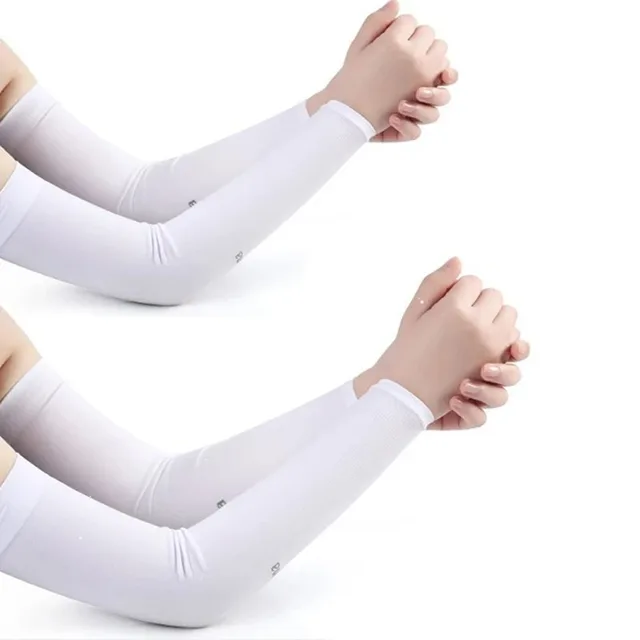 Ice Silk Sleeve Sunscreen Cuff Arm Sleeves Long Gloves Sun UV Protection Hand Protector Cover Anti-Slip Summer Outdoor Riding 2 Ice Silk Sleeve Sunscreen Cuff Arm Sleeves Long Gloves Sun UV Protection Hand Protector Cover Anti-Slip Summer Outdoor Riding 2