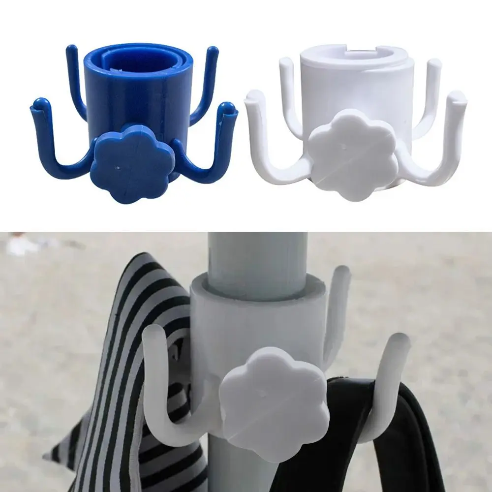 Useful Portable Beach Umbrella Hooks Four Corner Wear-resist