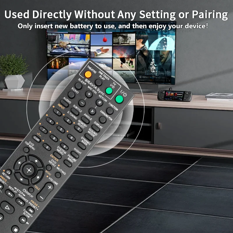 RM-ADU047 For Sony Remote Control Compatible With Sony AV System DAV-DZ280 DAV-DZ660 DAV-DZ680 DAV-DZ860 DAV-DZ780 DAVHDX275 DA