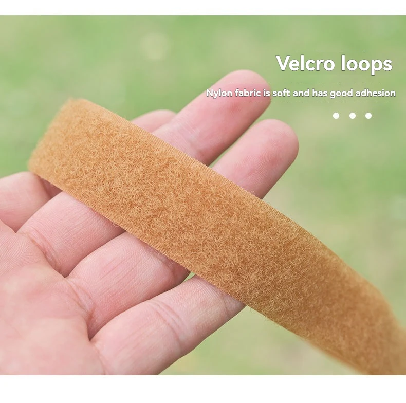

Outdoor nylon Velcro binding straps, hiking buckles, hanging rings, tying straps, heavy objects, wholesale tying straps, storage