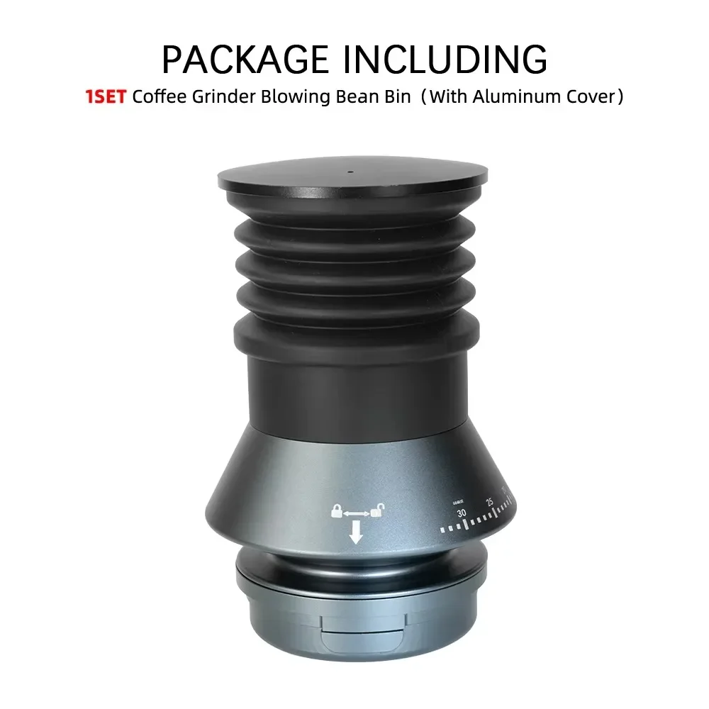 1SET Coffee Bean Rack Storage Container Compatible with Barber Home Barista and Cafe