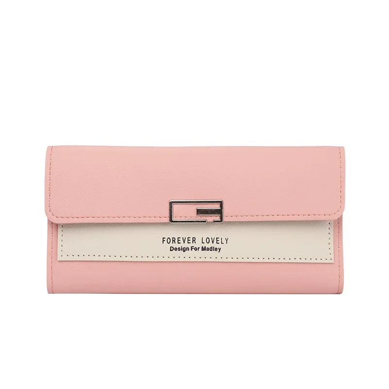

Classic Women Long Wallets Purses Luxury Letter Wallets For Ladies Girl Money Pocket Card Holder Female Wallets Phone Clutch Bag
