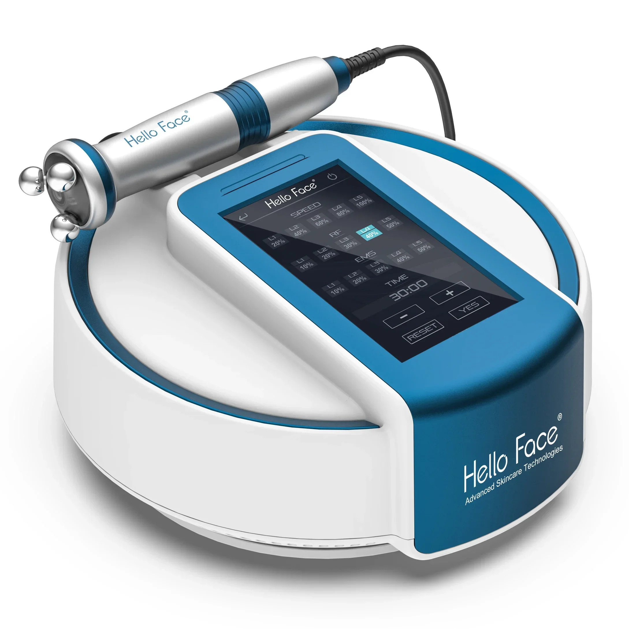2025 Radiofrecuencia portátil Radiofrecuencia Facial Estiramiento de la piel Máquina de radiofrecuencia EMS Máquina de microcorriente RF Face Pl