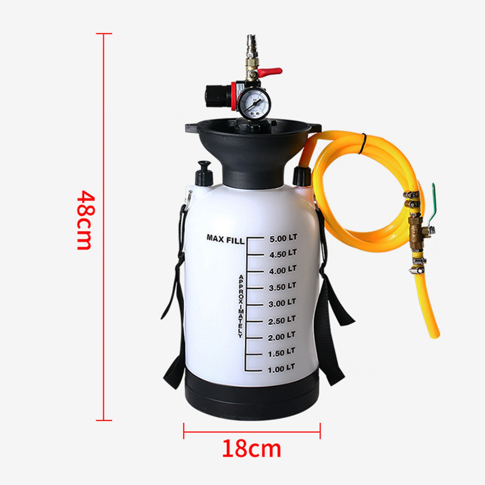 5L/8L Car Pneumatic Fluid Extractor Filler tank Filler Dispenser Engine Oil Transfer Pump automatic transmission fluid pump