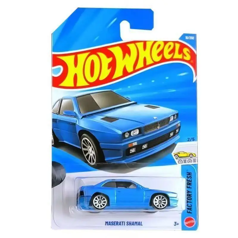 Hot Wheels Cars 2026 A Maserati Shamal Blue Metalldruckguss-Modellspielzeugfahrzeuge