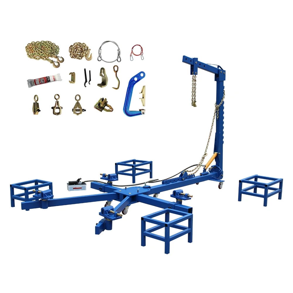 TFAUTENF AT-9 pulling frame machine/car chassis straightening bench/frame machine portable