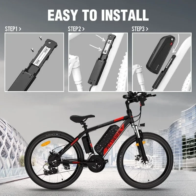 Batteria originale Hailong Ebike 48V 10Ah 20Ah 30A BMS 350W 500W 750W 1000W 18650 Cell Spedizione gratuita e caricabatterie regalo duty-free