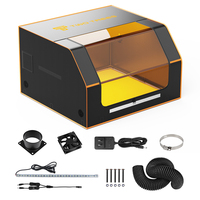 Twotrees Laser Engraver Enclosure Fireproof and Dustproof Protective Cover 780x720x460mm with Exhaust Fan and Pipe Fits For TTS