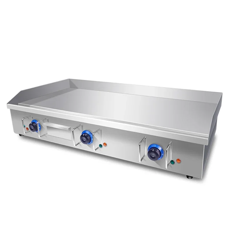 

Large-scale sizzling iron plate commercial electric grilling furnace pancake machine gas iron plate fried rice equipment