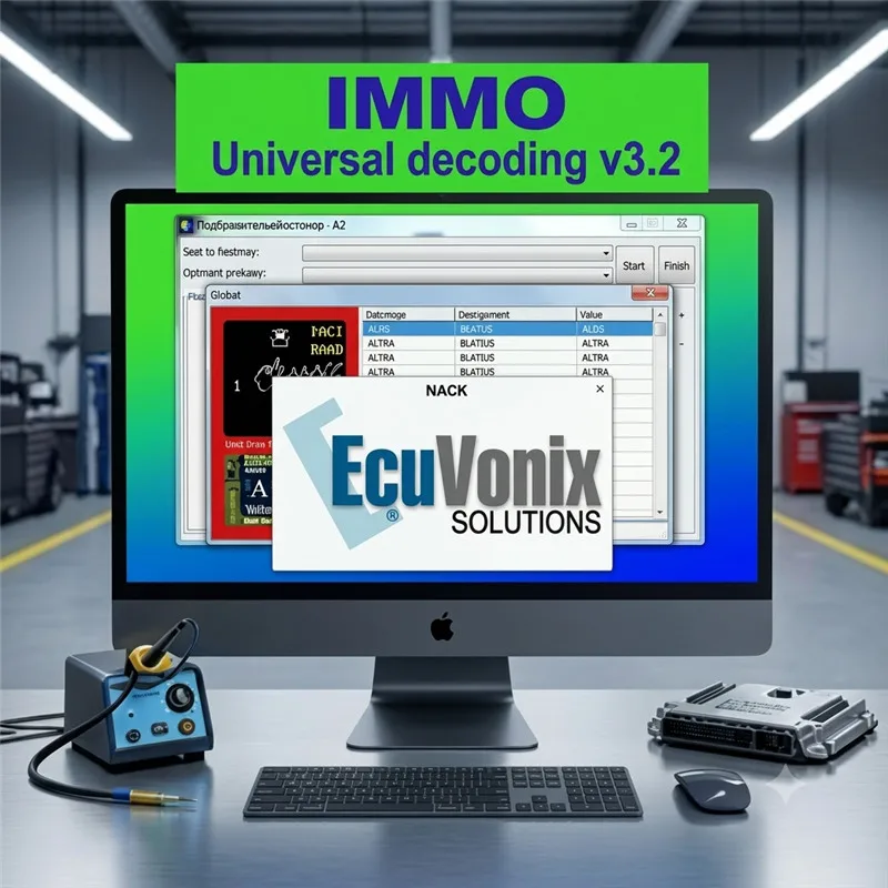 Hot EcuVonix 3.2 IMMO Universal Decoding V3.2 and IMMO SERVICE TOOL V1.2 Remove IMMO Off with Keygen Unlimited Crack