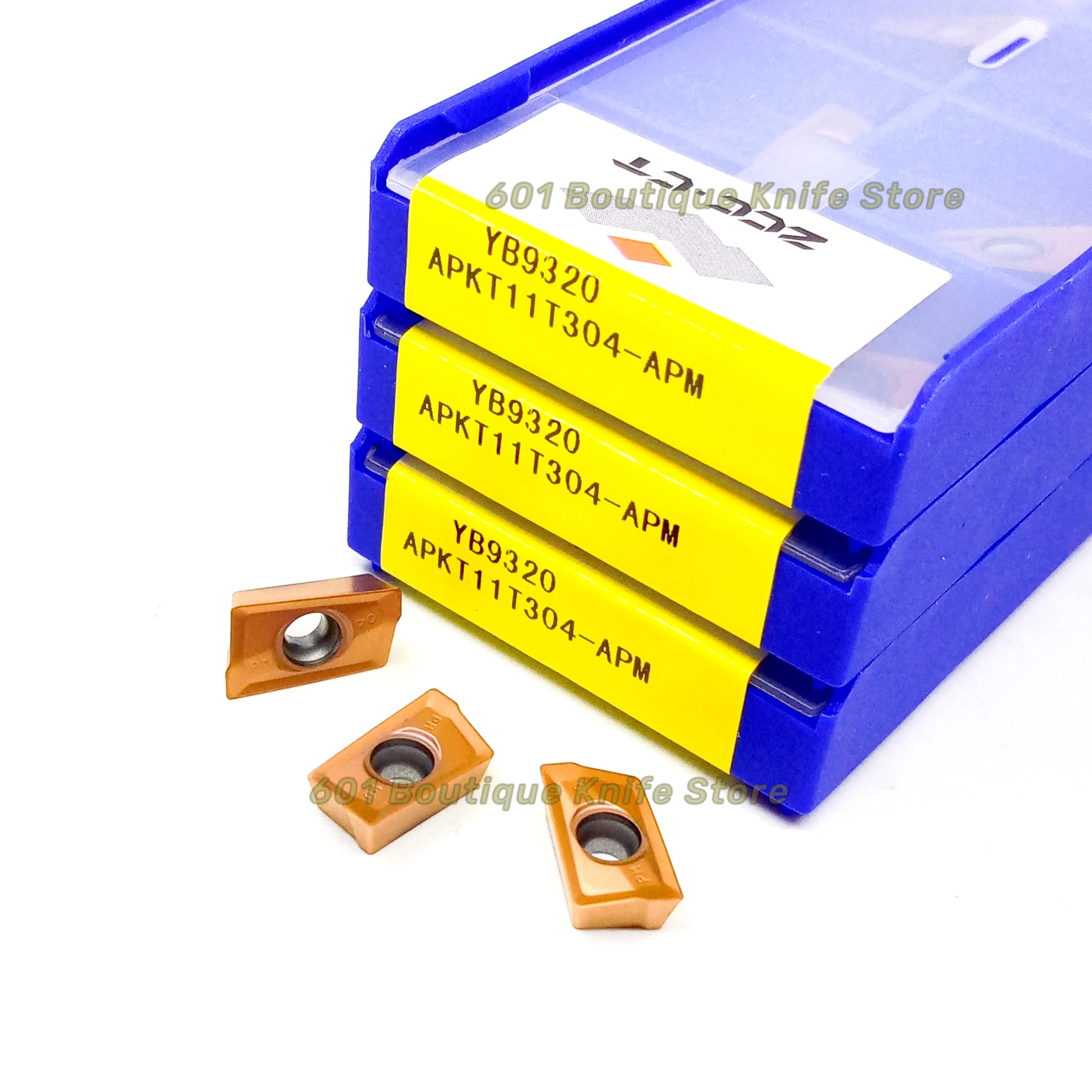 

FREE SHIPPING ZCC CT diamond brand CNC alloy blade APKT Series YB9320 APKT11T304-APM YBG205 YBM253 YBD152