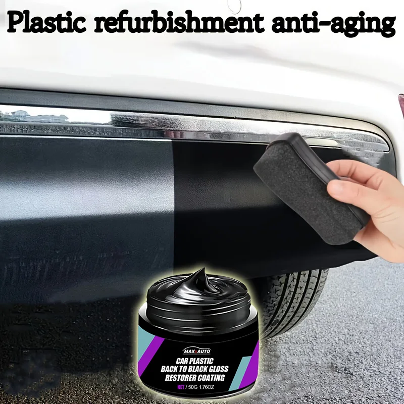 Car Universal Leather and Plastic Repair Polishing Wax Automotive Interior Reconditioning Cream for Leather/Plastic/Rubber Care