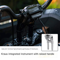 Kraus new pullback handle Harley Road Wei ST Street Fighter modified DS style high handle with instrument compartment handle