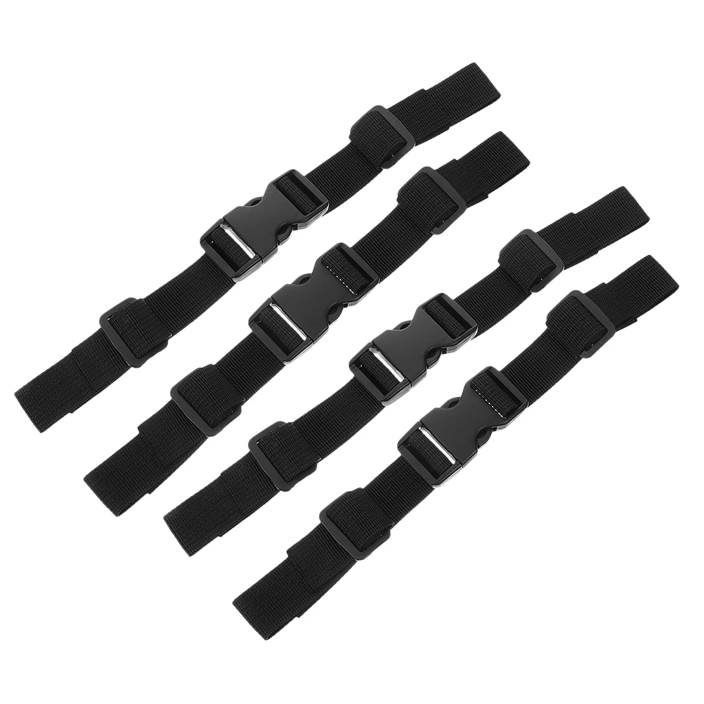 

4pcs Accordion Shoulder Straps Anti Slip Back Harness Quick Release Chest Buckle Durable Adjustable For Daily Use Hiking Camping
