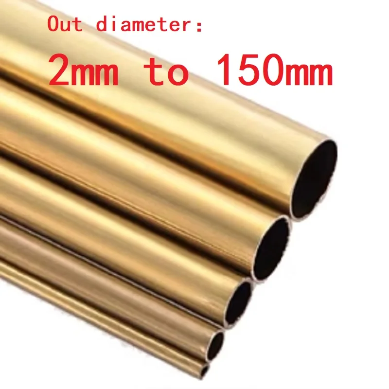 1pc Brass Pipes Large Small Brass Tubes Capillary Various Sizes