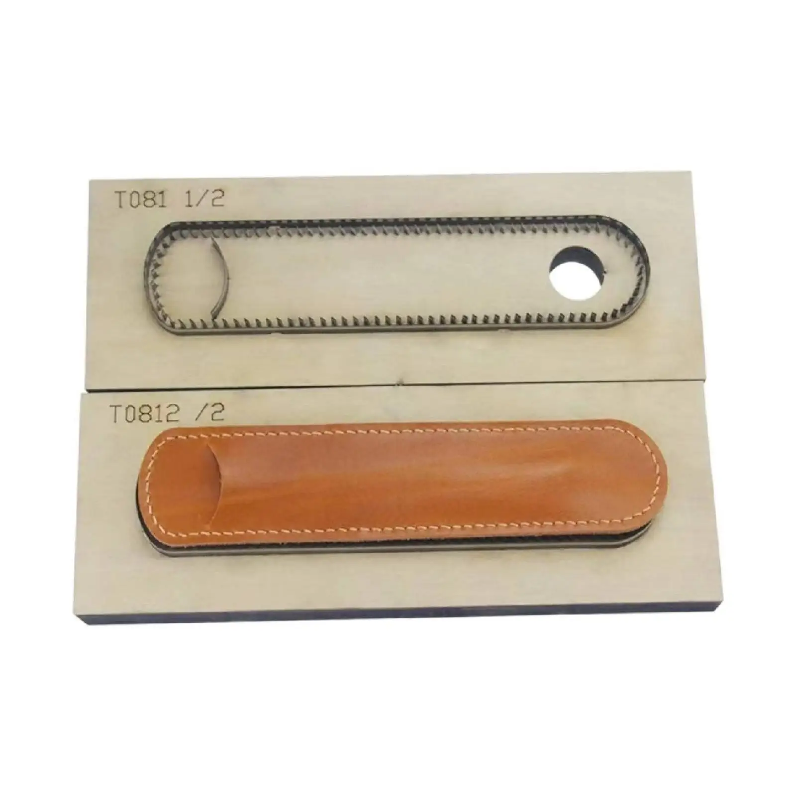 Sharp Pen Pouch Cutting Die | for Clean Repeatable Patterns, Pen Case Leather Die, Leathercraft Workshops