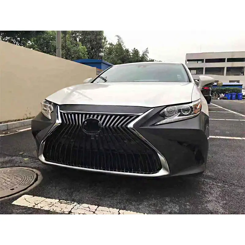 مناسبة لترقية 2013-2017 إلى طقم هيكل 2018، بما في ذلك المصد الأمامي مع المصابيح الأمامية الشبكية طراز F-sport #5