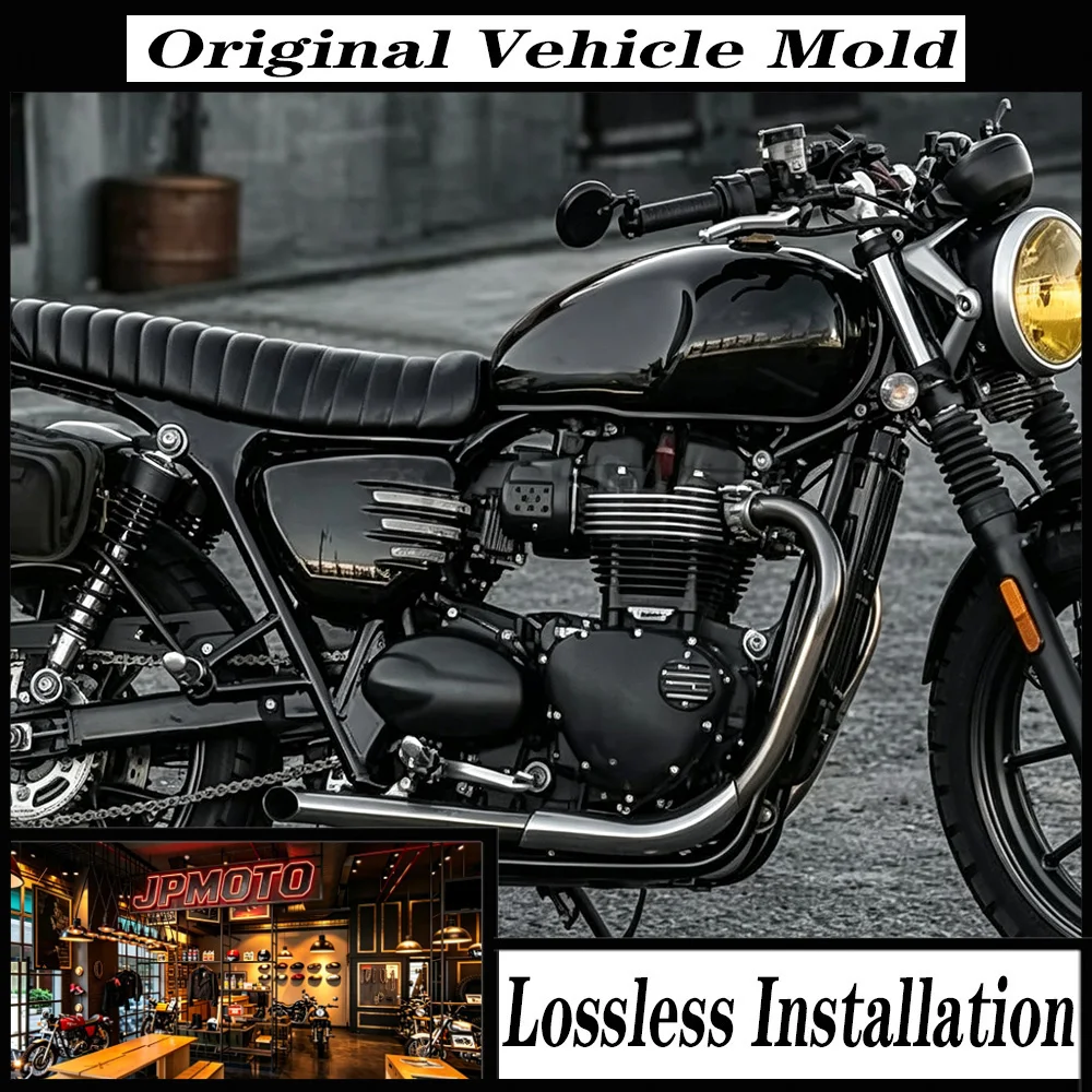 For Triumph Bonneville T120 T 120 BLACK 2016-2025 Motorcycle Battery Side Fairing Cover Guard Protector ABS Multi Kit Set