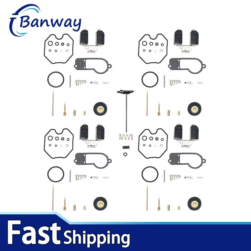4x ホンダ CB650 1979-1980、CB650C カスタム 1980 キャブレター修理キット