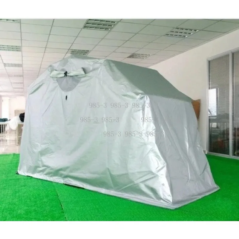 Heavy Duty Motorcycle Garage Motorcycle Shelter Waterproof Motorcycle Cover 420D Oxford Motorbike Sunshade Storage Raincoat Tent