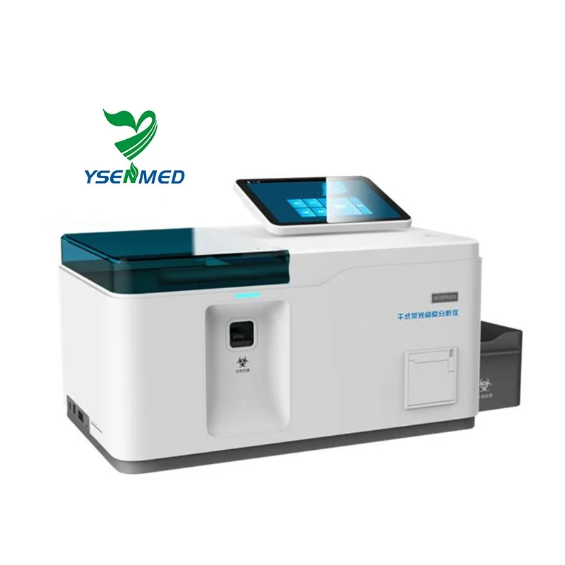 

YSTE-FIA12 good price POCT system dry-type FIA 12-channel fluorescence immunoassay quantitative analyzer