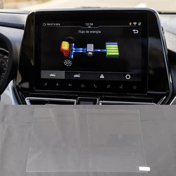 Tempered Glass Screen Protector Film Sticker For Suzuki FRONX 2023 2024 9 inch Car infotainment radio GPS Navigation Interior