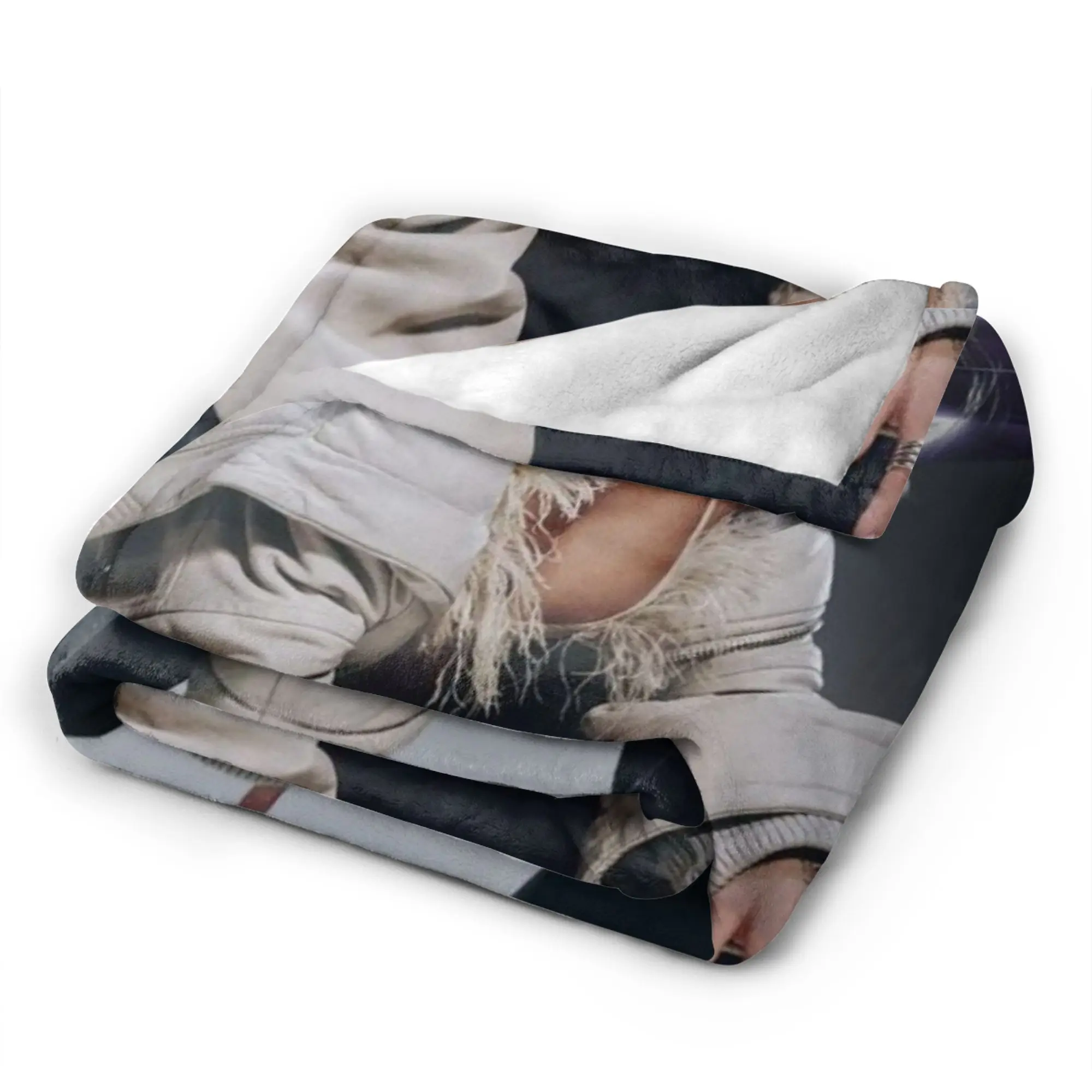 Koc Tini Futttura Tour, miękki polar koralowy, pluszowy, uroczy prezent, koce do rzucania, narzuta