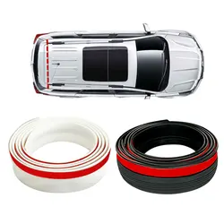 Tira de sellado de goma para la tapa del maletero del coche, tira de sellado para el borde superior del coche, decoración, sellador a prueba de polvo, accesorios