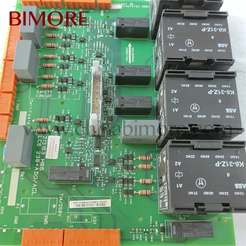 New Bimore KM713160G02 713163 H06 Elevator PCB Main Board Lift Card