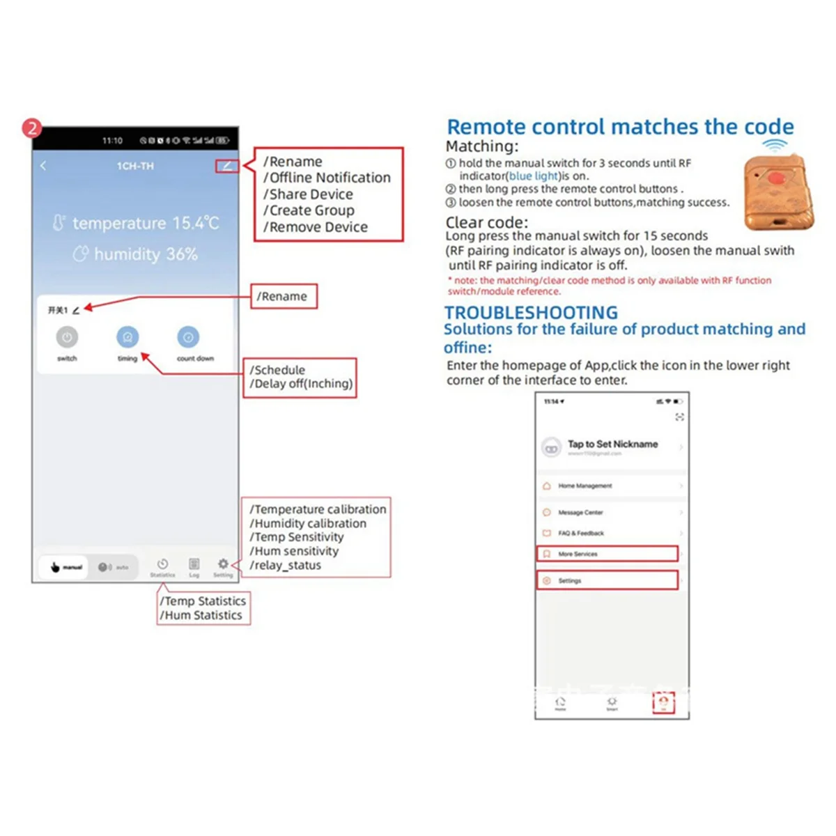 مارك ل تويا زيجبي مفتاح ذكي مع مستشعر درجة الحرارة والرطوبة 16A 3000 واط ترموستات ل أليكسا جوجل هوم ياندكس أليس