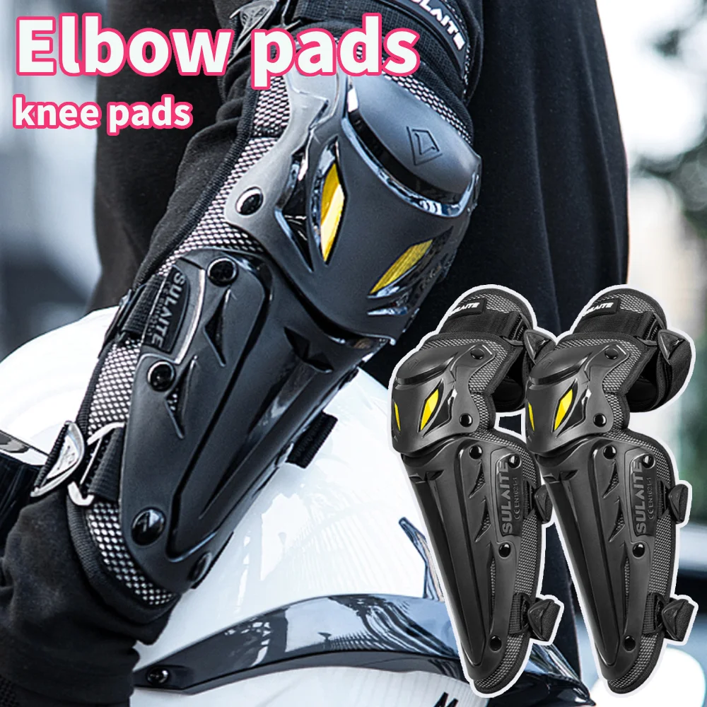 

Защита мотоцикла, наколенники из полипропилена для мотокросса, дышащие наколенники для мотоцикла, защита локтей для мотоцикла для езды на велосипеде и гонок