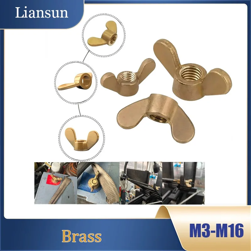 2-10Pcs Brass Butte… - image