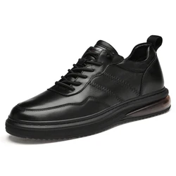 Genuine Leather shoes Men Loafers Slip On Business Casual Leather Shoe Classic Fashion Shoes Comfortable Men Shoe