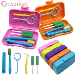 1Pcs Oral Orthodontic Kits Care Brush Teeth Interdental Cleaners Brushes Oral Hygiene To Keep Fresh Breath Tongue Cleaning Tool