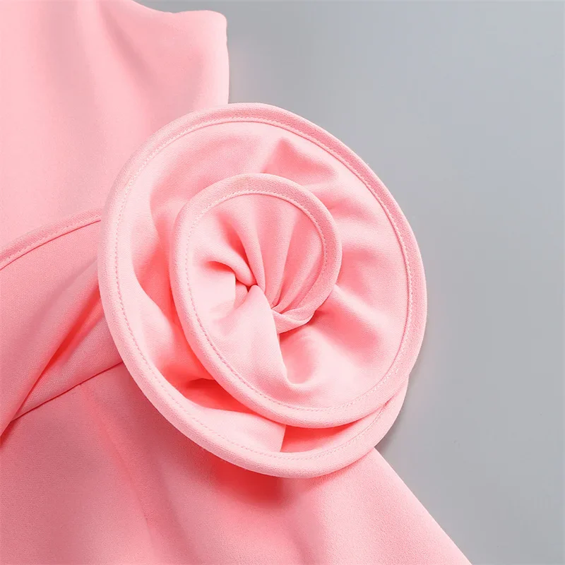 Immagine 6: Abito da donna Nuovo mini abito floreale 3D per l'estate 2025 Abiti corti senza maniche slim fit elastici y2k Abiti da festa sexy senza schienale