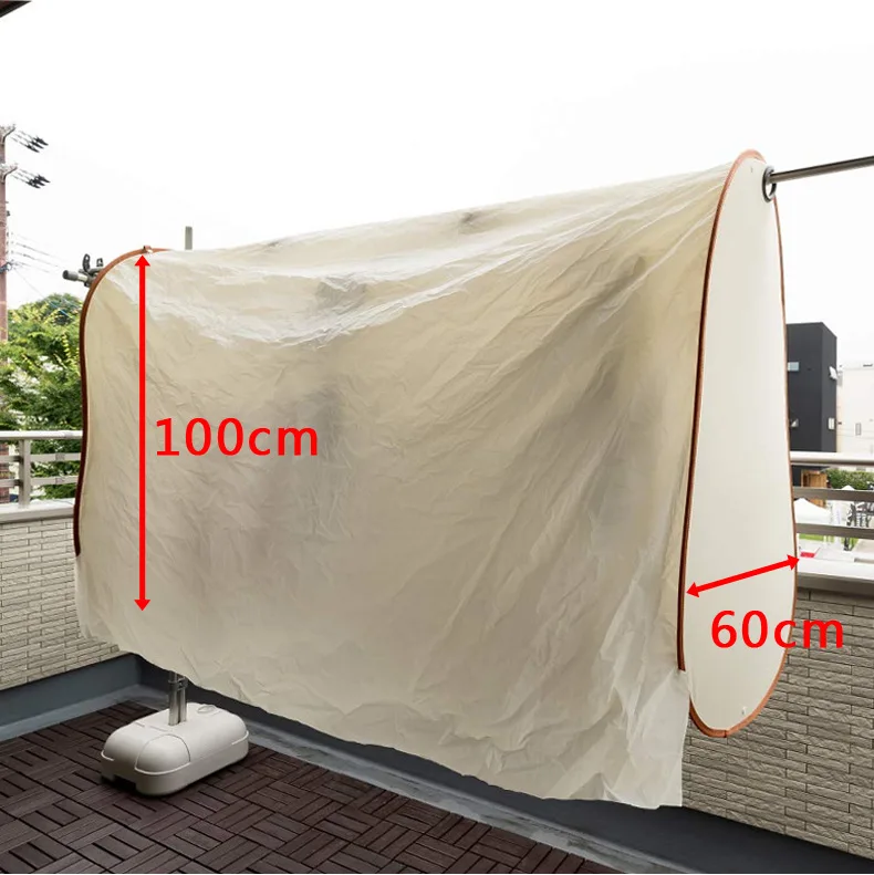 Outdoor Clothes-drying Cover with Dust, Rain, Bird Droppings and Sun Protection