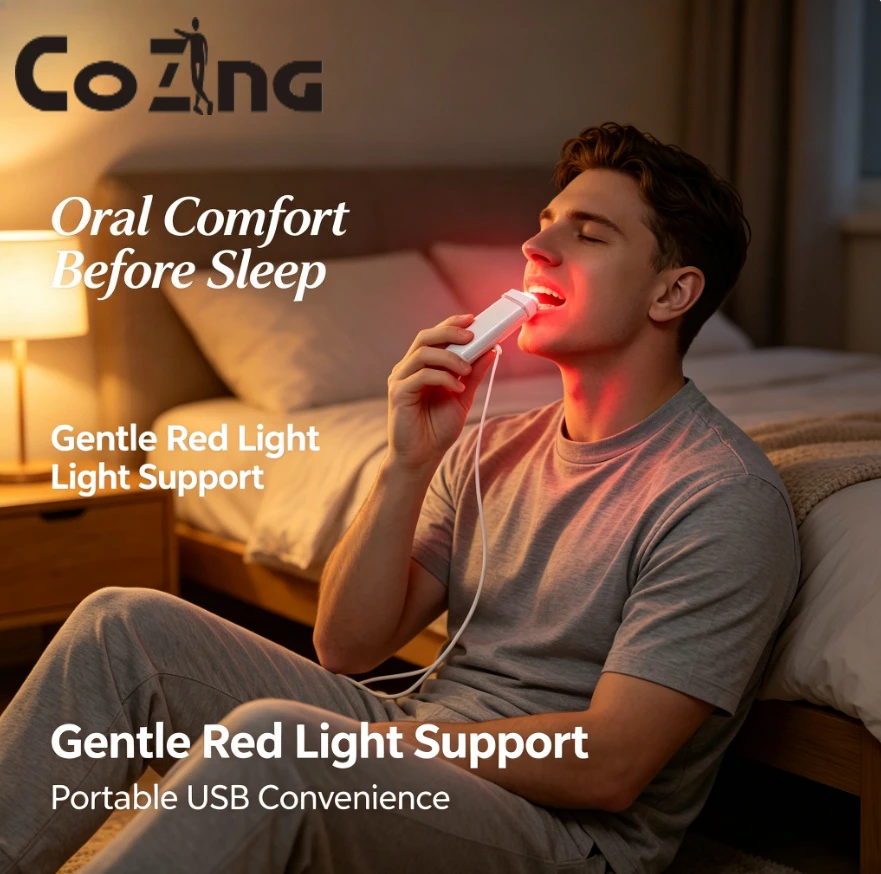 Infrared Light Wand Medical Device – Red Light Therapy for Chronic Cold Sore Treatment
